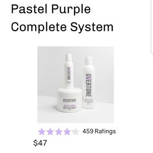 Overtone Pastel Purple **complete set**